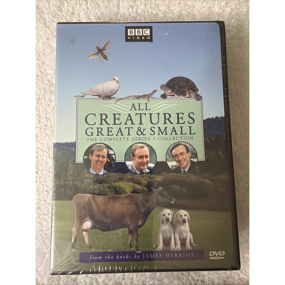 All Creatures Great & Small The Complete Series 3 Collection DVD 2003 NIP New